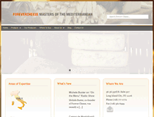 Tablet Screenshot of forevercheese.com